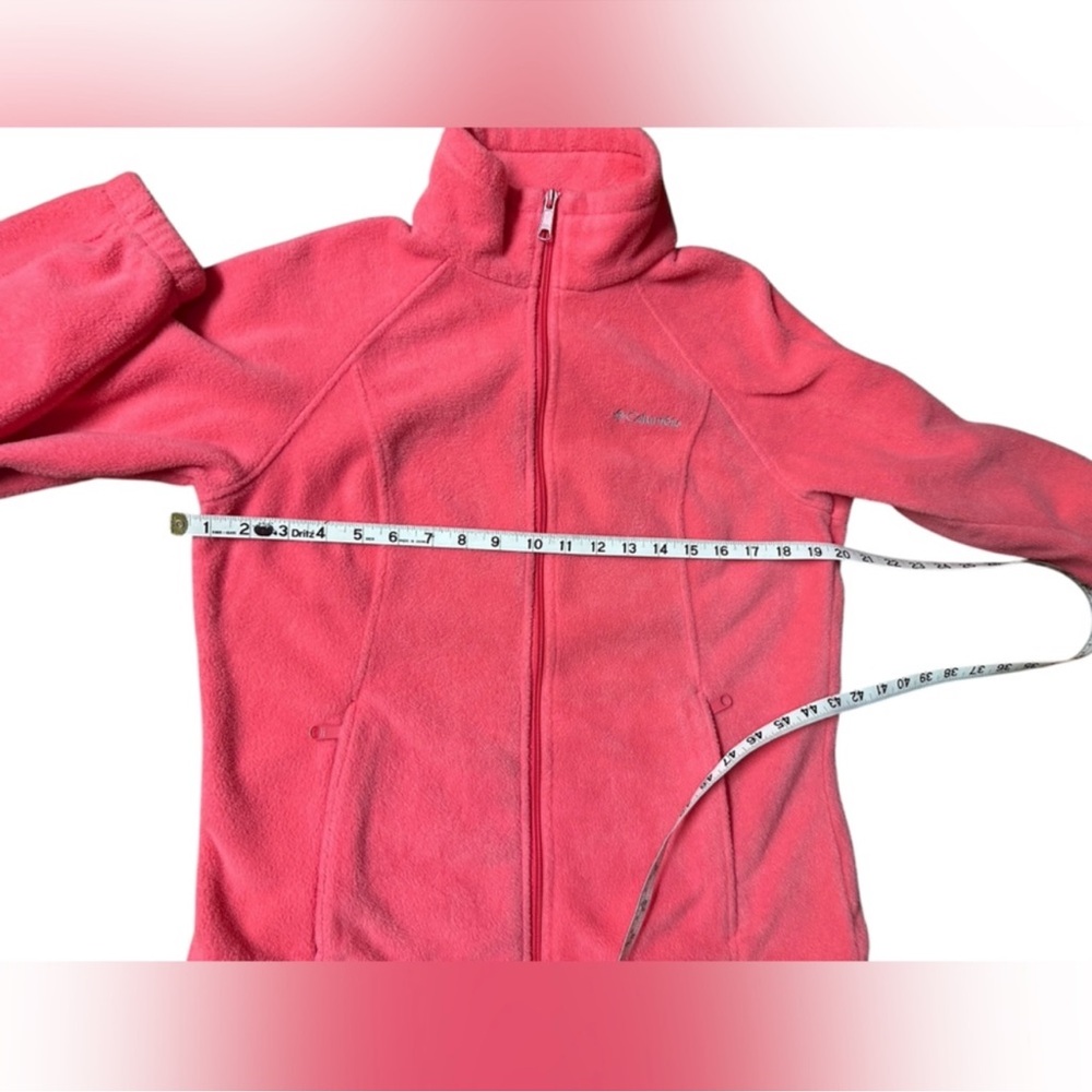 Columbia Women's Vibrant Pink Fleece Sport Jacket - Picture 8 of 11
